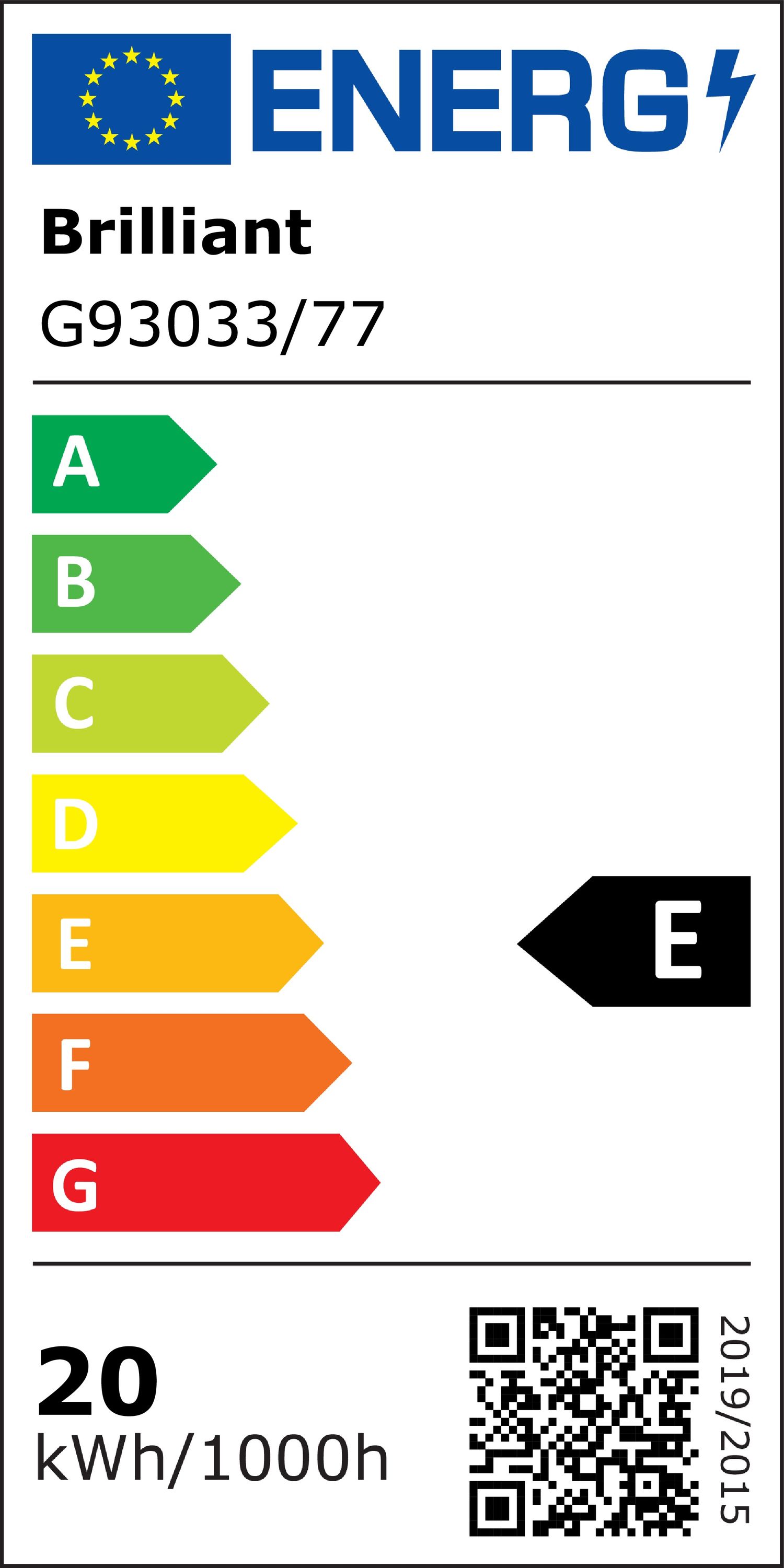 BRILLIANT lampa Bility LED panel sufitowy 62x47cm czarny / biały easyDim | 1x LED 36W zintegrowany, (3960lm, 3000K) | Skala A ++ do E | EasyDim: dimma - 2