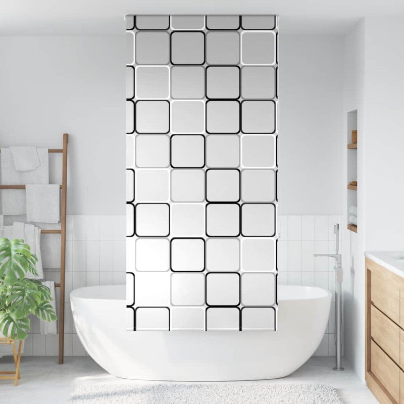Roleta prysznicowa 100x240 cm Szerokość tkaniny 96 cm vidaXL