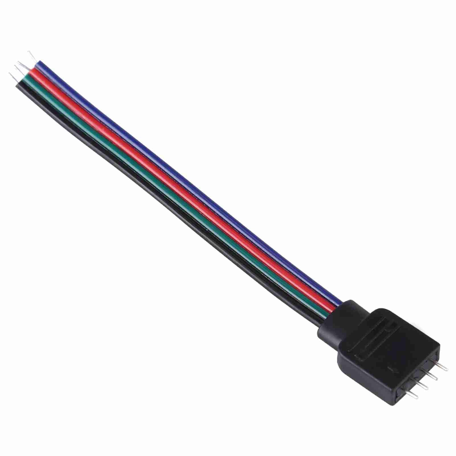 4 Câbles Shunt RVB Femelle-Femelle 50cm - Extension Bandes Lumineuses 5050 3528