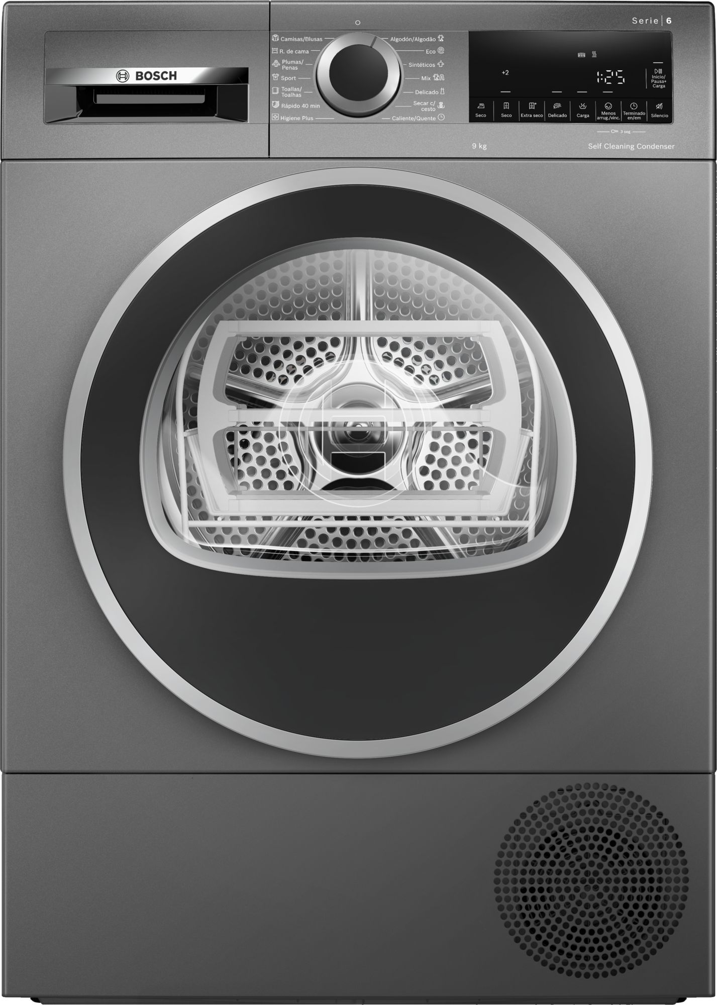 Secadora bomba de calor bosch wqg245dres
