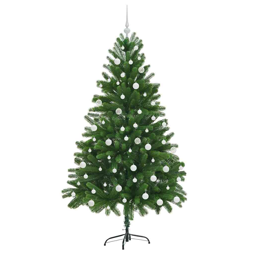 Sapin de Noël | Arbre de Noël avec 300 LED avec support Vert 180 cm PE - 4