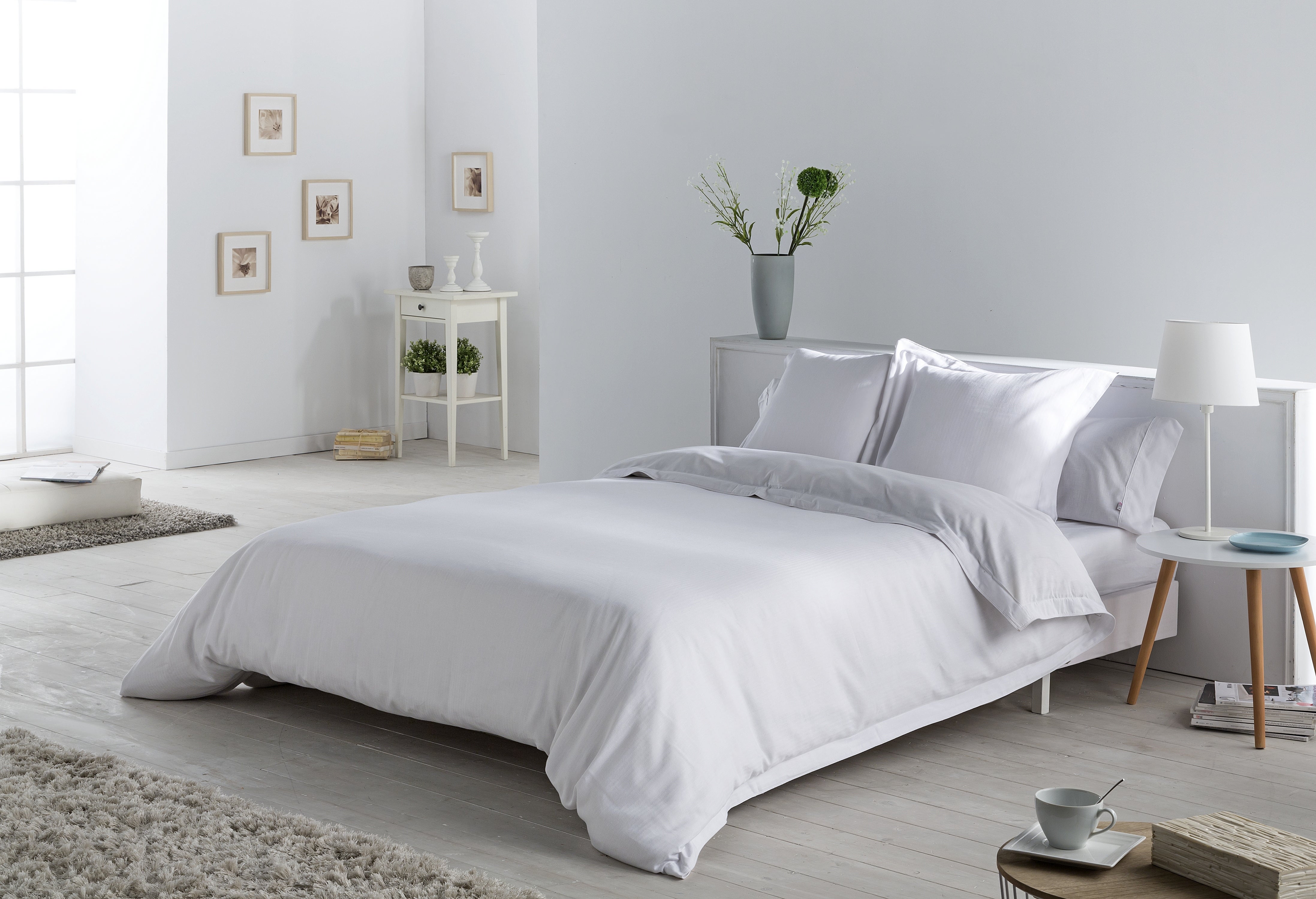 Ensemble De Couette Et Housses De Coussin En Patchwork Bleu – 100% Coton Fait Main
