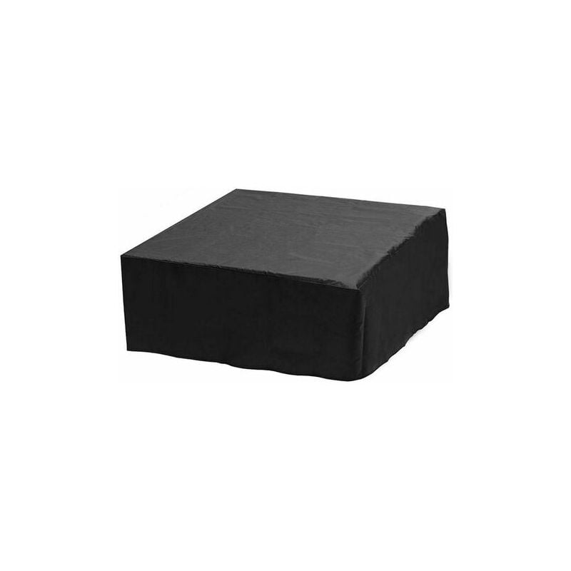 Husă de protecție, husă spa din pânză Oxford pentru grădină exterioară, rezistentă la praf, impermeabilă, rezistentă la UV, 218x218x30CM