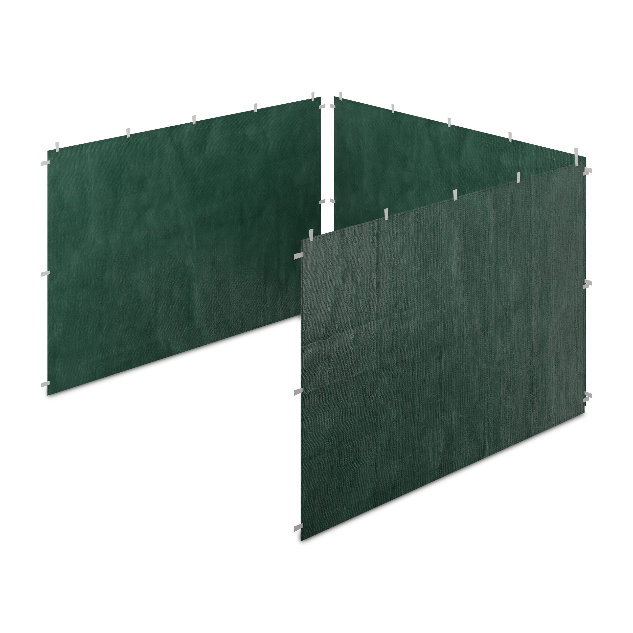 Paroi latérale pour tonnelle 3x3 m, Lot de 3, imperméable, Fermeture autoagrippante, Polyester Paroi latérale pour tonnelle 3x3 m, Lot de 3, imperméable, Fermeture autoagrippante, Polyester