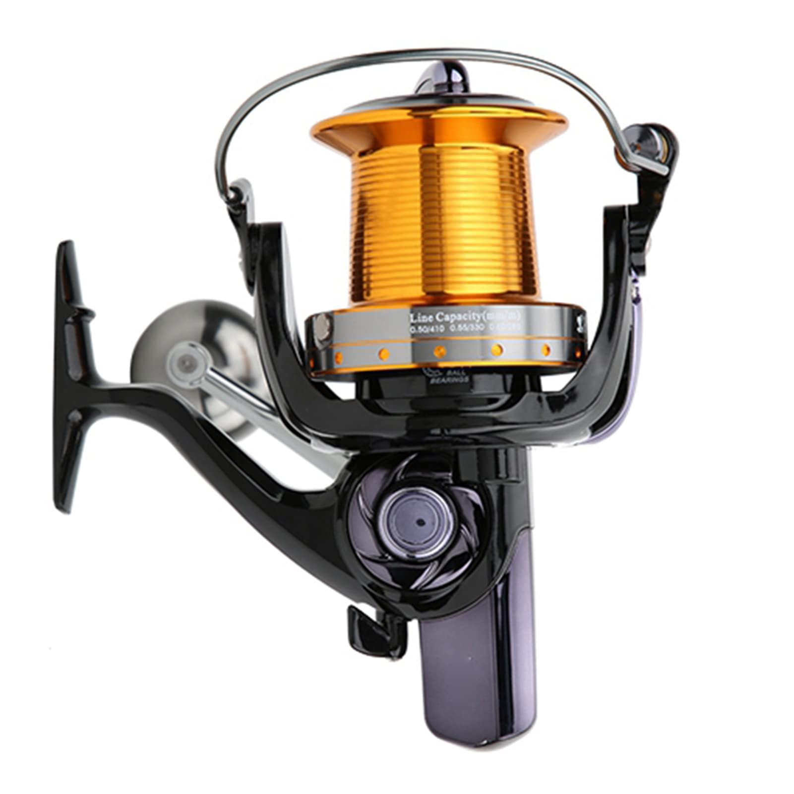 Ruota per lancio con esche per pesci d'acqua salata in metallo con mulinello da pesca a 16 alberi di grandi dimensioni (11000) - 6