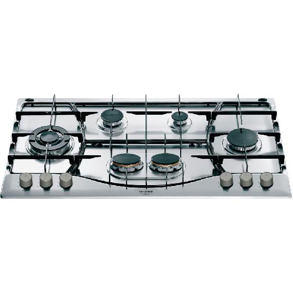 Hotpoint Ariston Placa De Gas Empotrada De 90 Cm Y 6 Quemadores Hotpoint Phn 962 Ts/Ix/Ha , Leroy Merlin