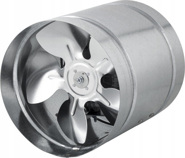Wentylator kanałowy 250 mm przemysłowy metalowy - AIRROXY 01-103