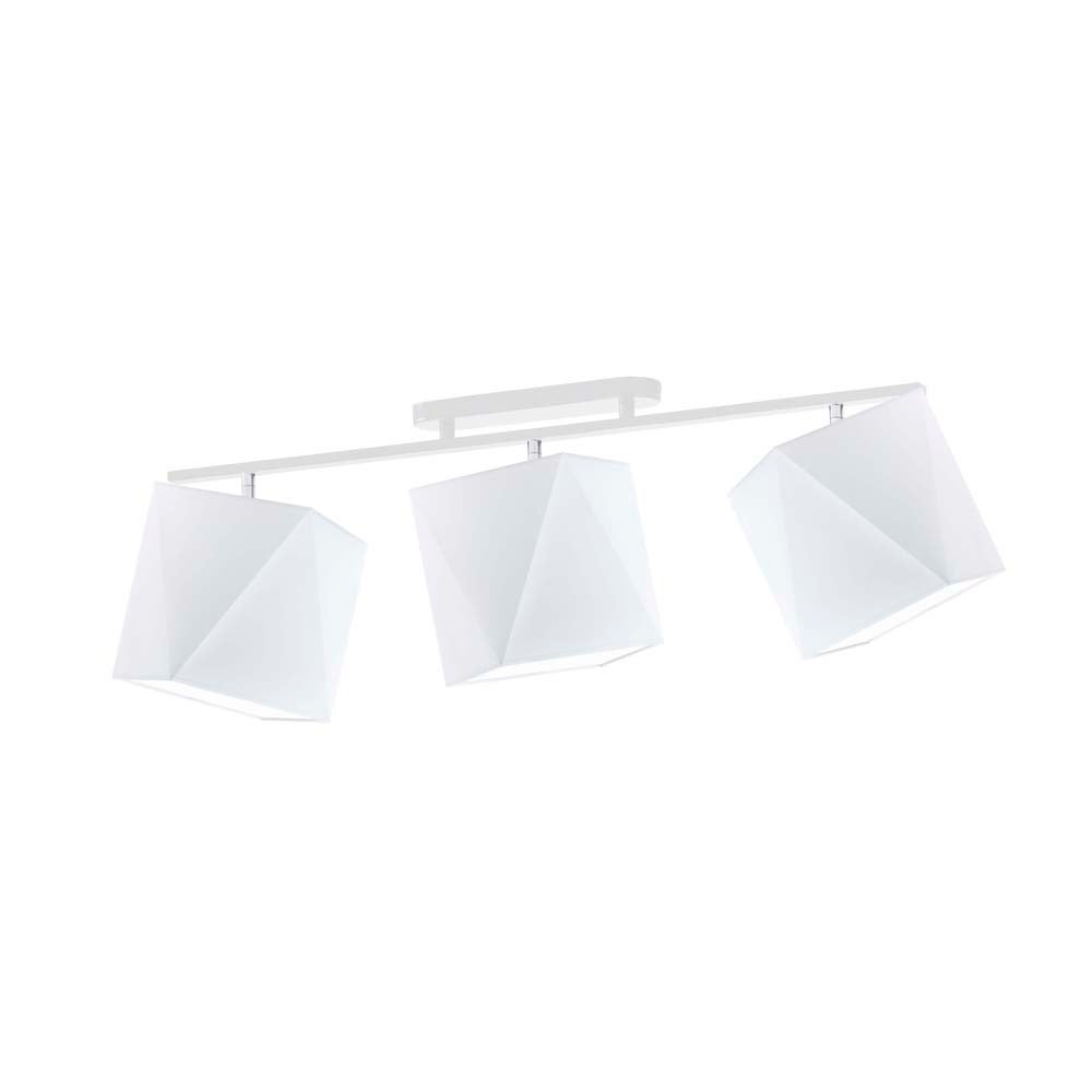 Lampa żyrandol plafon sufitowa z abażurami diament BELARUS P3