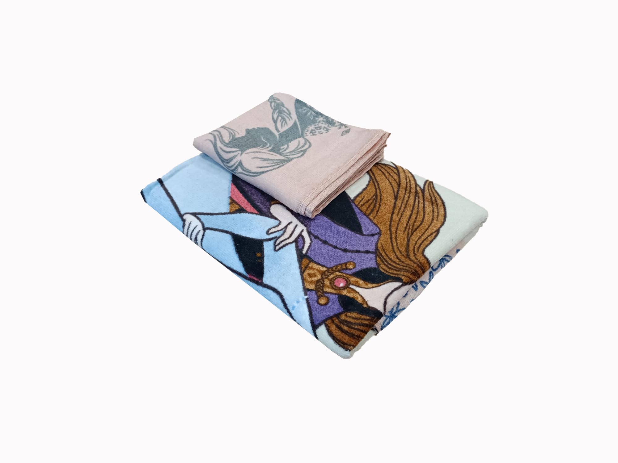 Asciugamano Poncho Frozen Anna Ed Elsa Per Bambini - Cotone Rapido, Con Cappuccio Olaf, 50x115 Cm - Foto 5