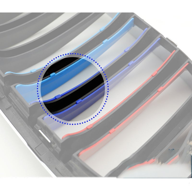 Clips De Garniture De Calandre Pour Grilles à Lamelles BMW X6 7 17-19