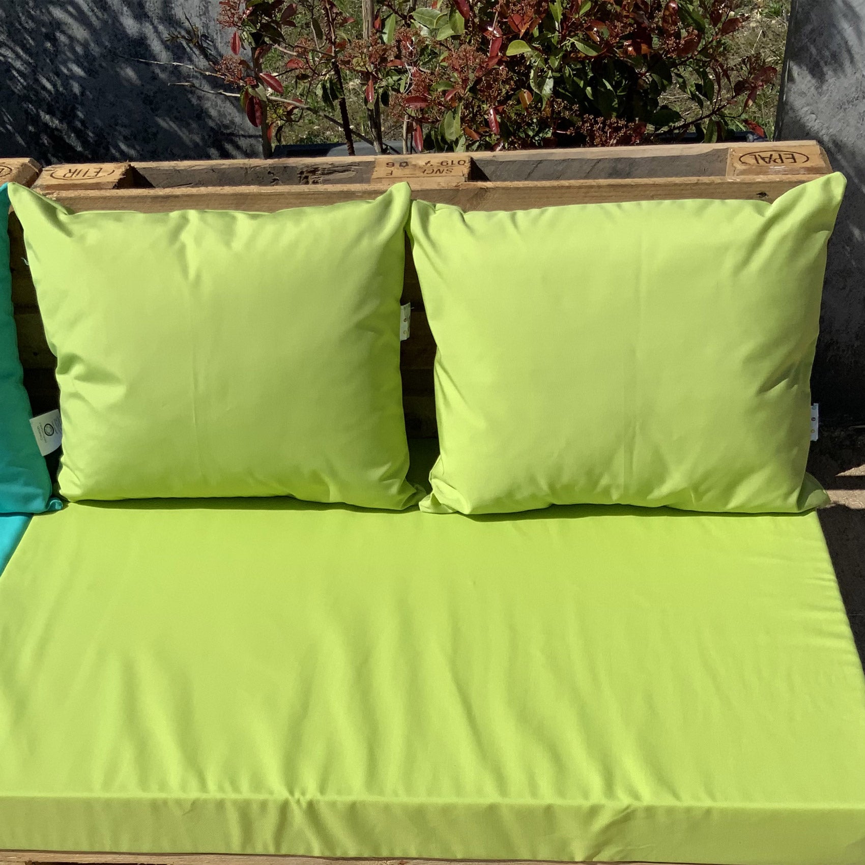 Ensemble De Coussins De Sol Marocains Traditionnels - 2 Sièges + 2 Dossiers + 4 Sacs Zippés - Laine Blanche - Fait Main