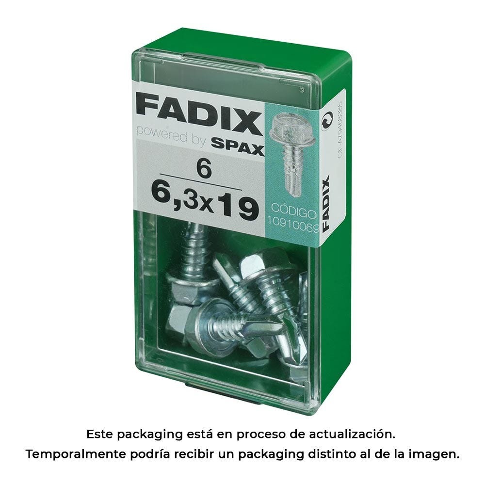 Viti Autoforanti #6 X 1/2 - Testa Esagonale Con Rondella Viti Autoforanti #6 X 1/2 - Testa Esagonale Con Rondella