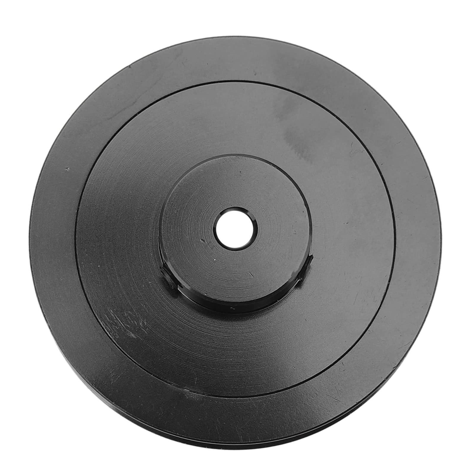 Roda síncrona 80T 5mm GT2 Polia de correia dentada Liga de aço para impressora 3D Torno CNC (preto) - 4