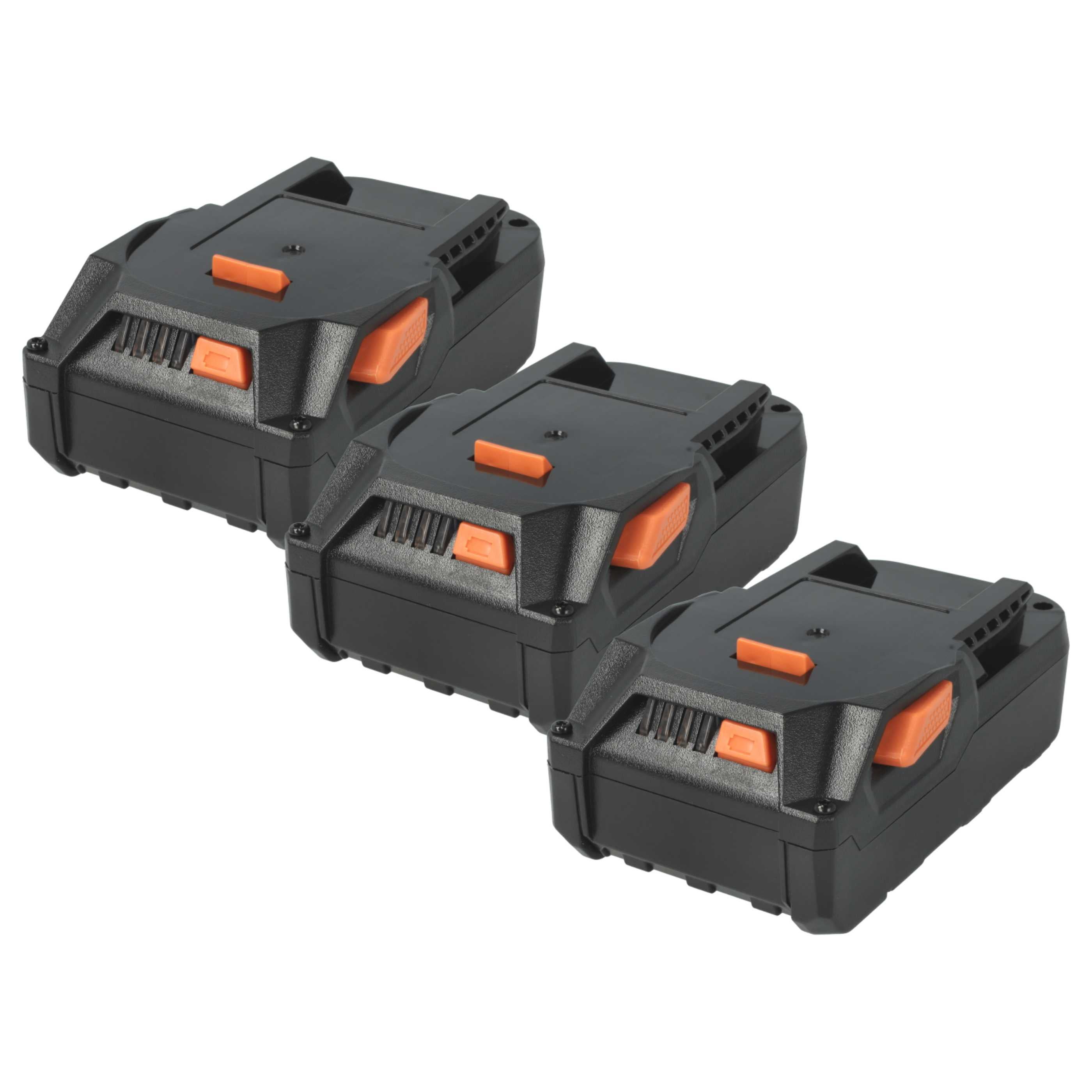 Lot de 3 batteries 18V 3000mAh pour AEG BFL18 BHO18 BKS18 BMS18C BS18C Lot de 3 batteries 18V 3000mAh pour AEG BFL18 BHO18 BKS18 BMS18C BS18C