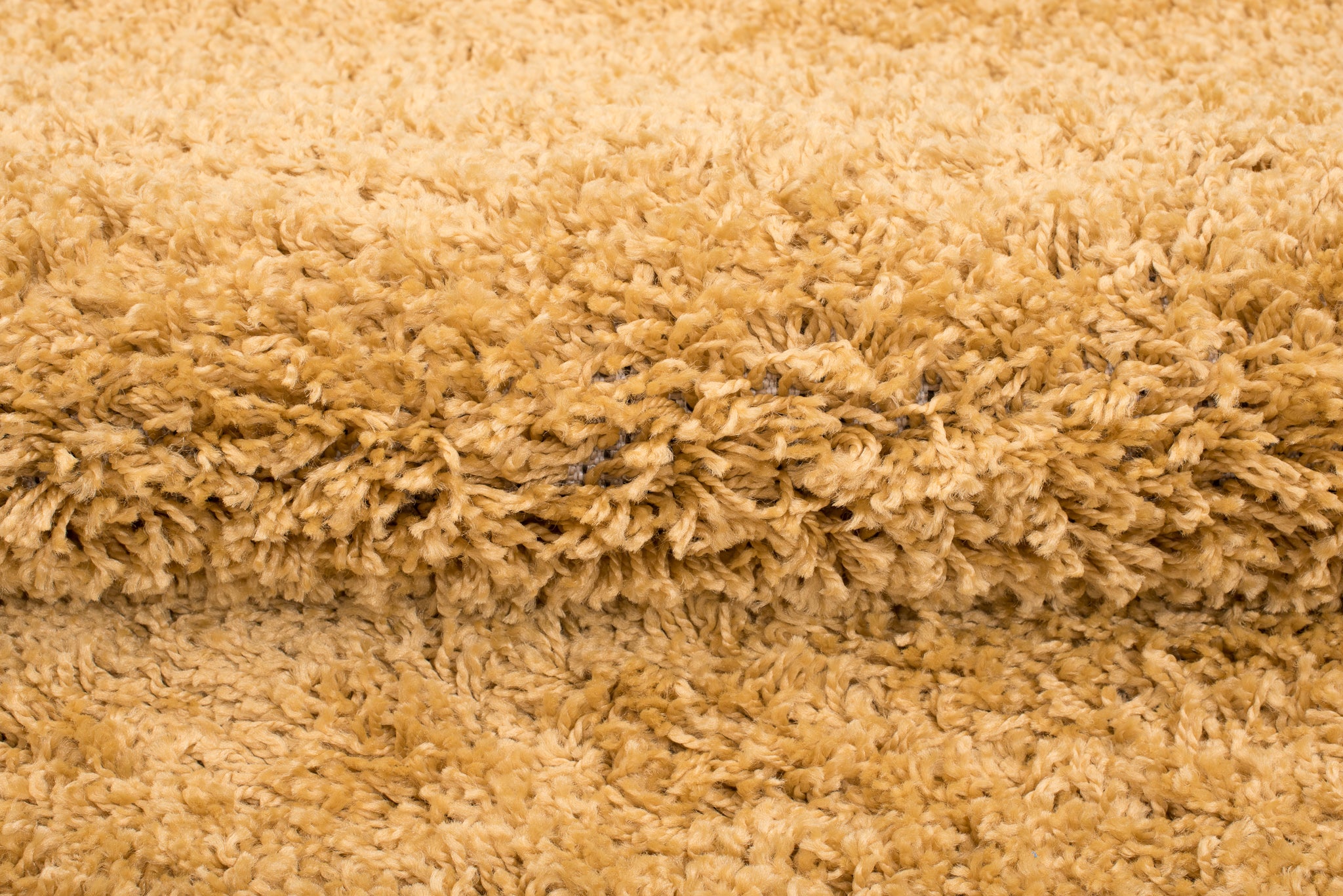 Tapiso Essence Tapis Shaggy Poil Long Moderne Moutarde Jaune Uni Salon Chambre Ado Enfant Moelleux Super Doux OEKO-TEX 120 x 170 cm - 3