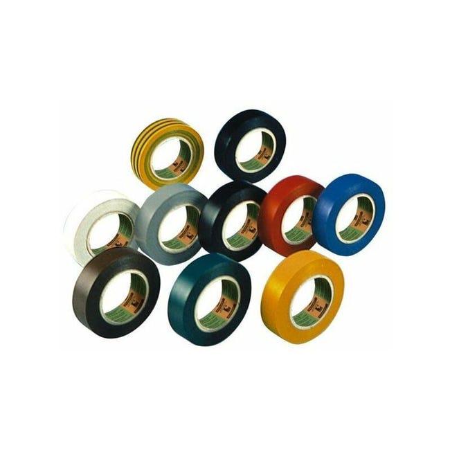 Adesivo isolante 10m x 15mm JN / ve '6022 - 103849 (SKU prodotto: 92542971 | SKU modello: 808liu26) - 2