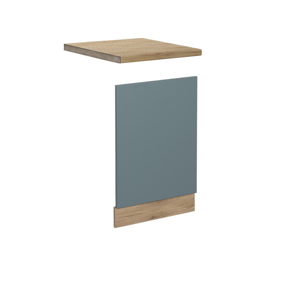 Vicco Panel przedni R-Line, Niebiesko-szary, 45 cm , BP Dąb