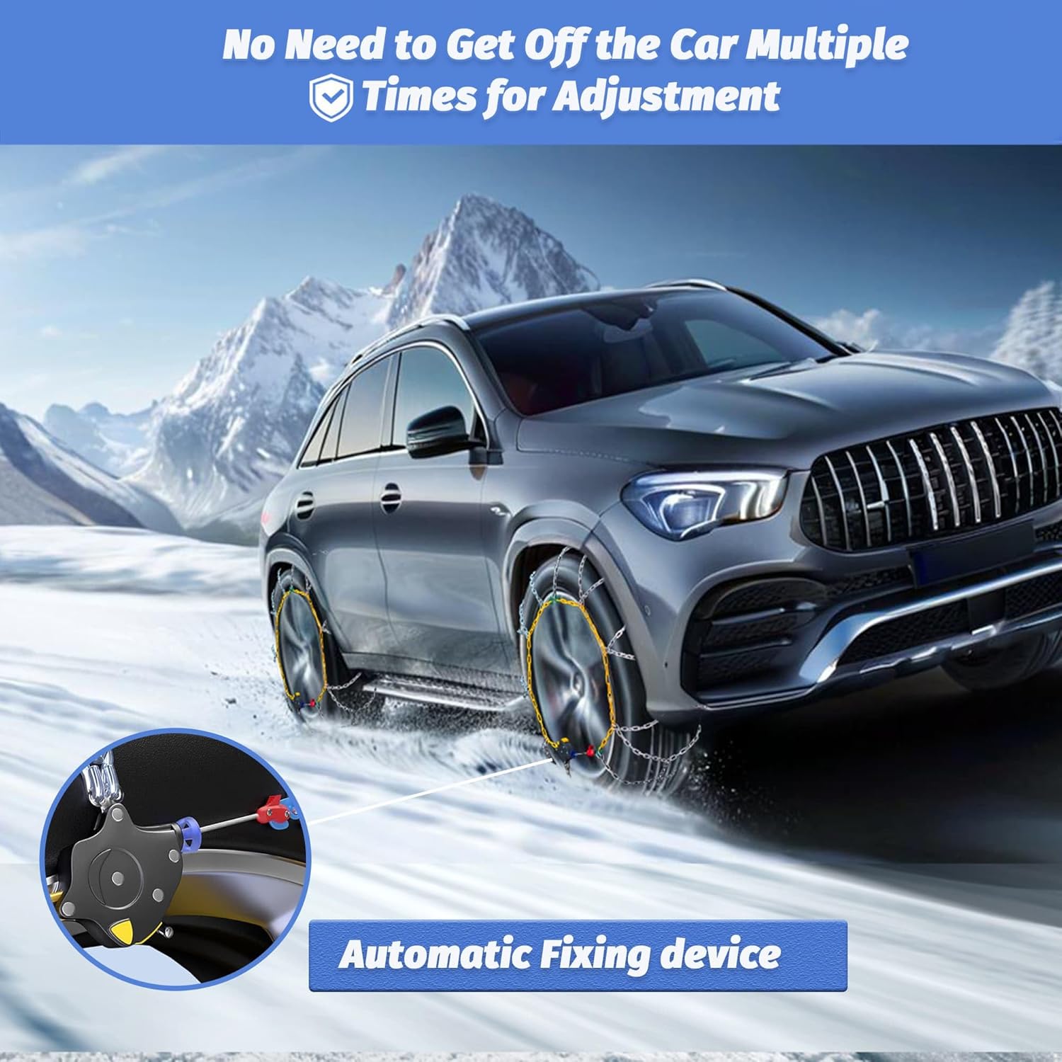 Bottari 68001 Master Chaînes à Neige 16mm Taille 210 - Pour 4x4, SUV, Utilitaires