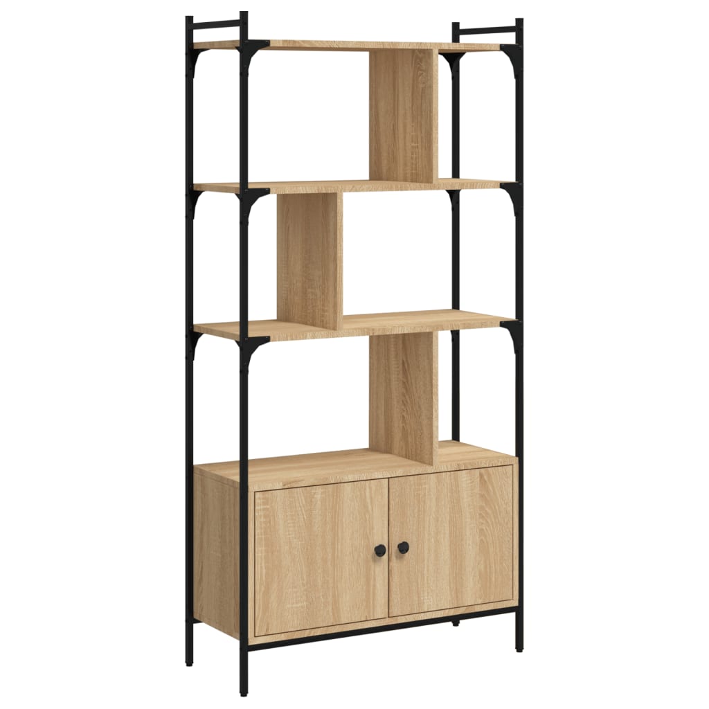 Étagère Bureau Modulable En Hêtre - Rangement Design Pour Petit Espace - À Poser Ou Fixer Au Mur - 51–97 X 20 X 40 Cm