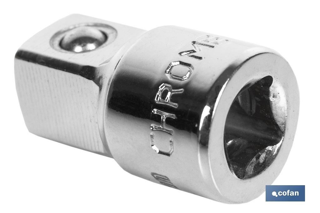 Réducteur 3/4'' Vers 1/2'' KS Tools – Chrome Vanadium, Chrome Satiné – Gamme Ultimate – Pour Clés à Chocs Réducteur 3/4'' Vers 1/2'' KS Tools – Chrome Vanadium, Chrome Satiné – Gamme Ultimate – Pour Clés à Chocs