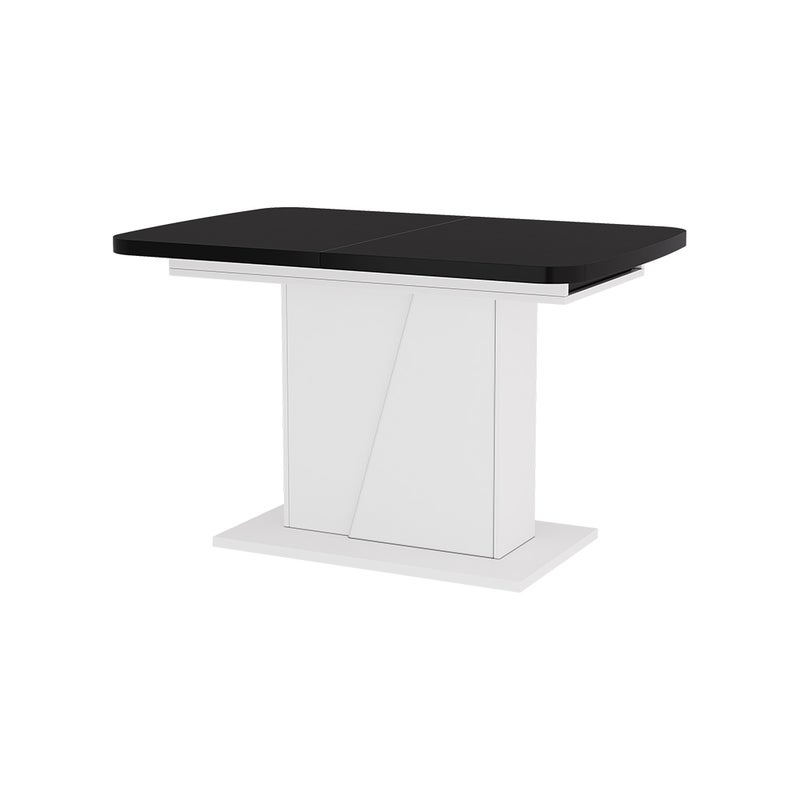 Vicco Stół jadalny Fenaro, Czarny/biały, 120 x 80 cm rozszerzalny