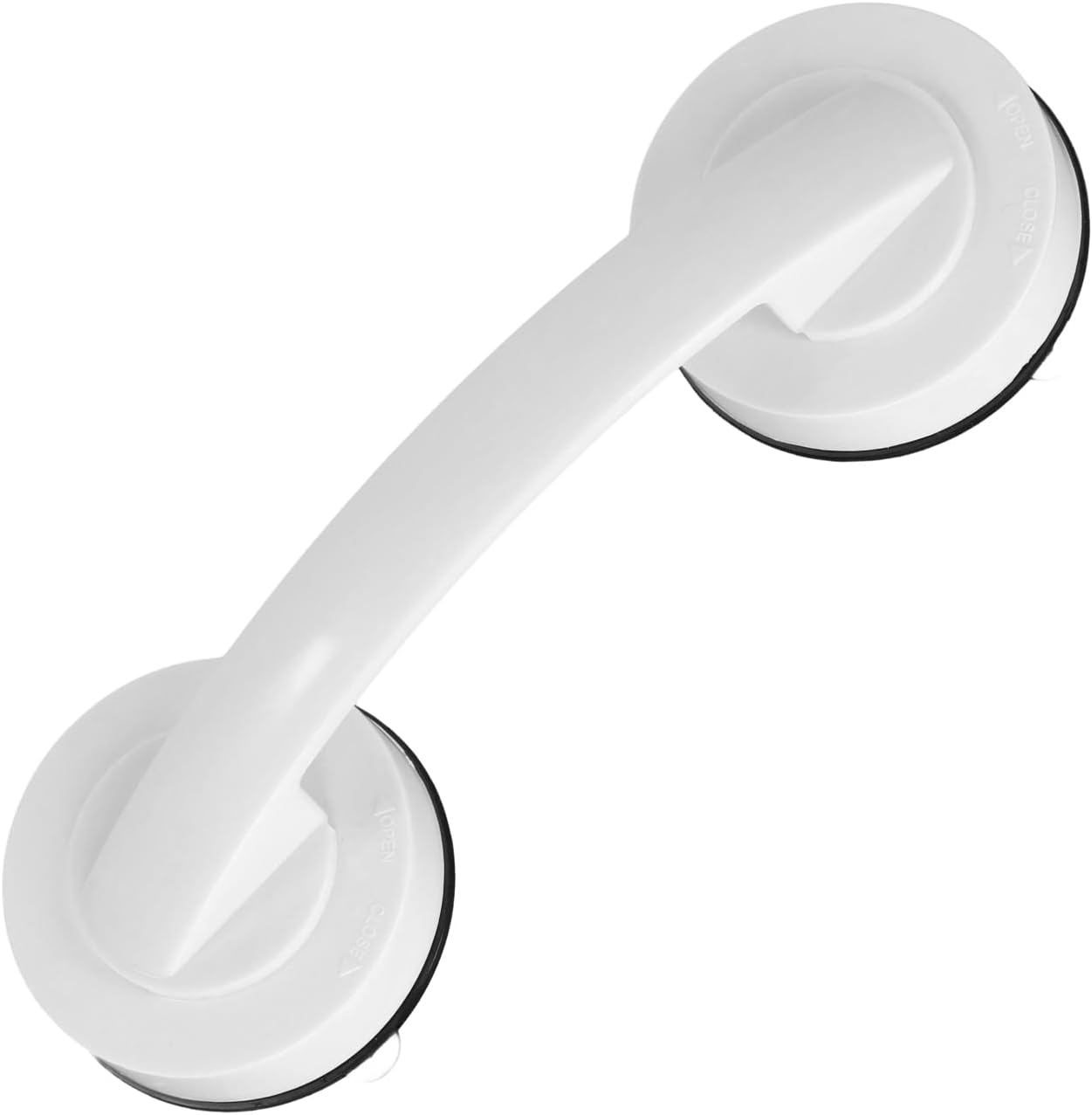 Uchwyt toaletowy, uchwyt z przyssawką, przenośny uchwyt prysznicowy, 1 sztuka (biały)