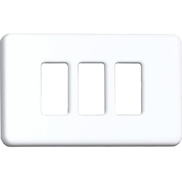 COPRINTERRUTTORE PLASTICA 3P BIANCO**