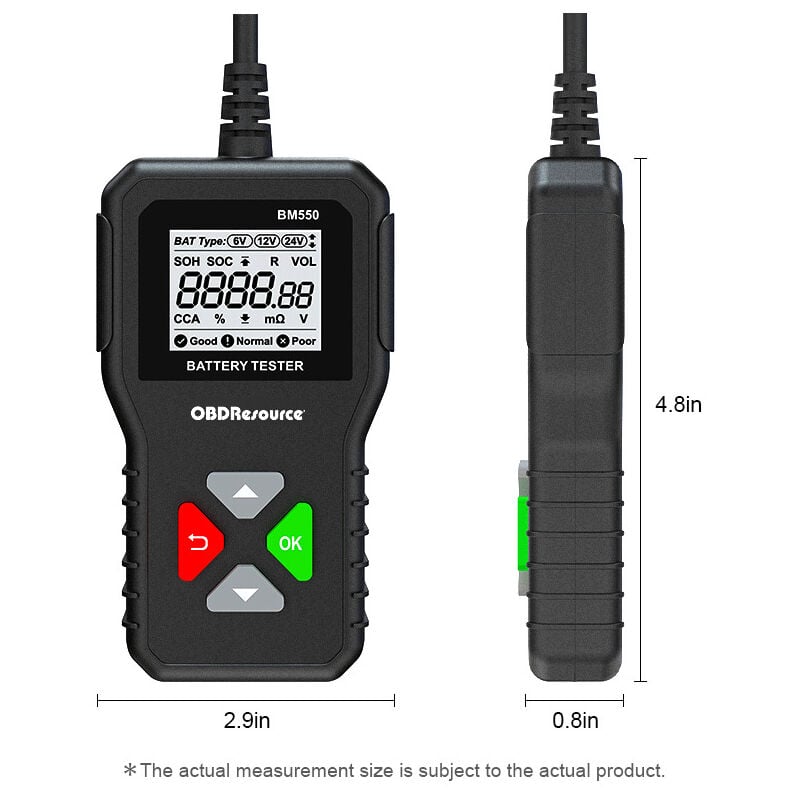 Tester Batterie Auto BT100: Analizzatore Digitale 12V per i Veri DIY