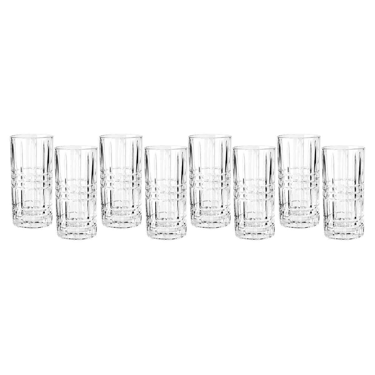 Szklanki Chester 8 szt. 385 ml Estia szklane bezbarwne 1 kpl. - 2