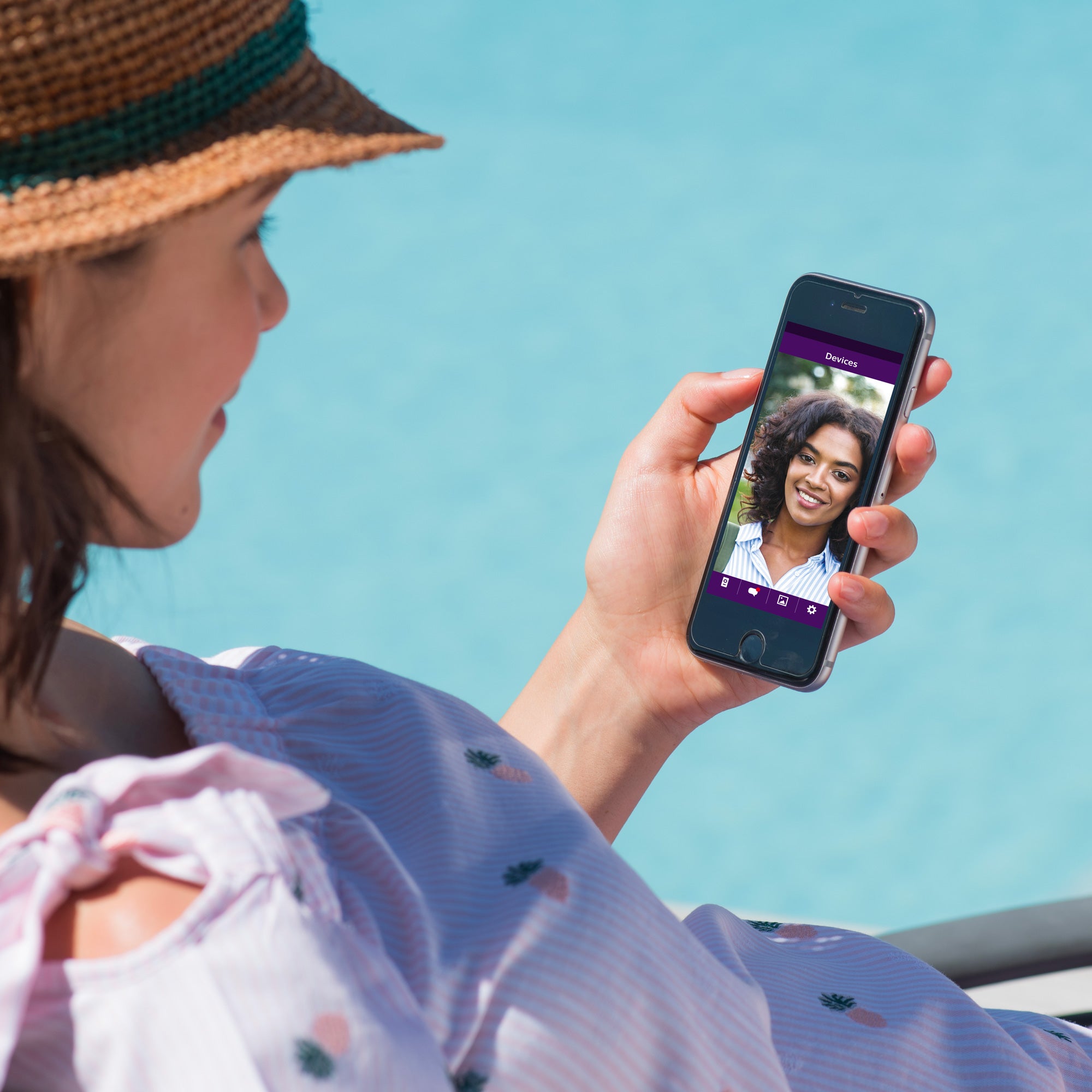 Visiophone filaire connecté smartphone avec 2 écrans - WelcomeEye Connect 2 - 2