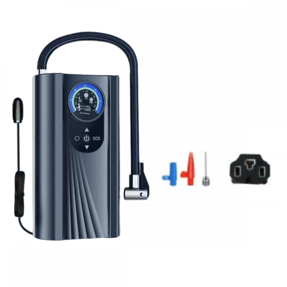 Akumulatorowa pompka samochodowa, mała pompka samochodowa, przenośna elektryczna pompka do opon