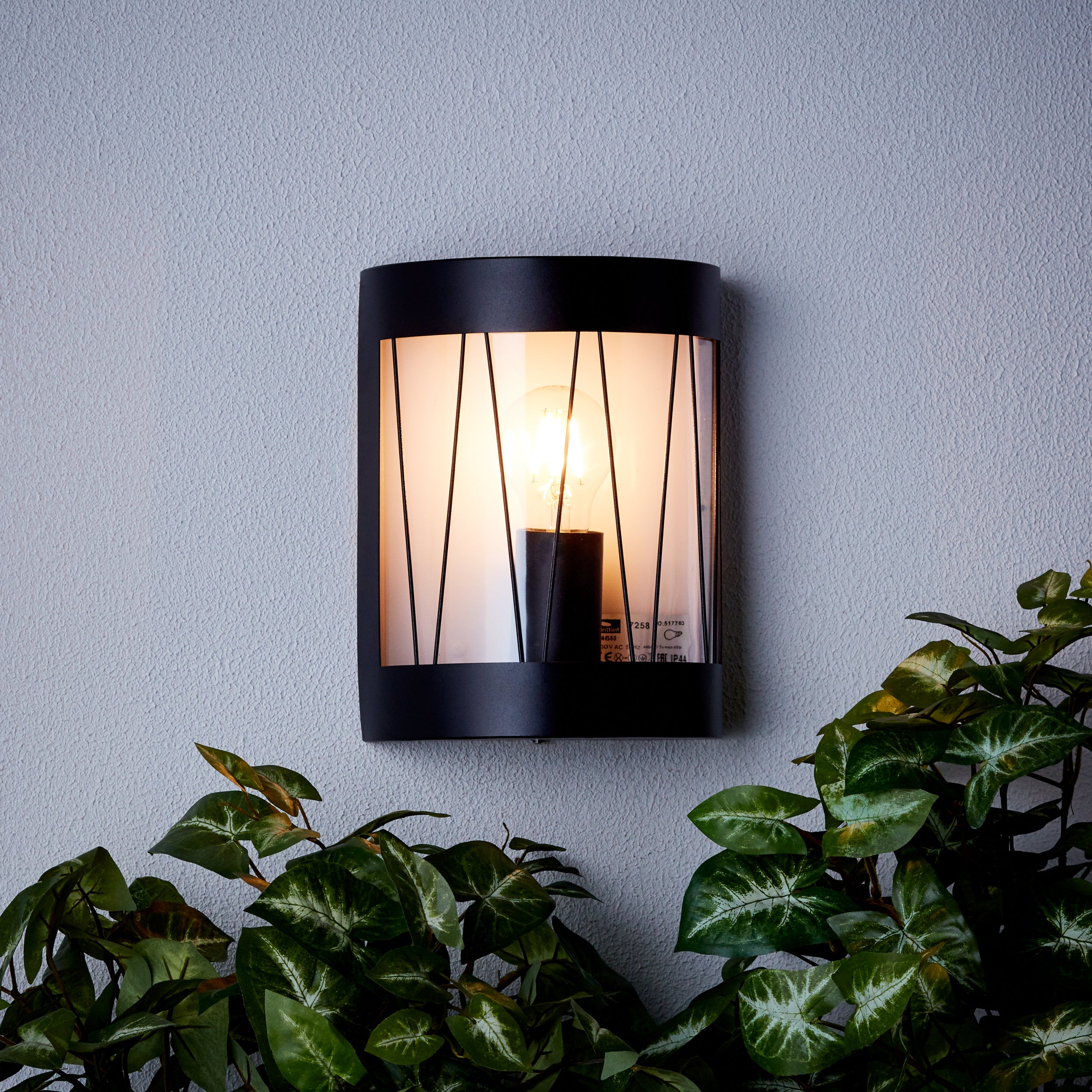 BRILLIANT Crosstown 47cm jasne drewno / czarne oświetlenie wewnętrzne, oprawy wiszące | 1x A60, E27, 40W, nadaje się do zwykłych lamp (brak w zestawie - 6