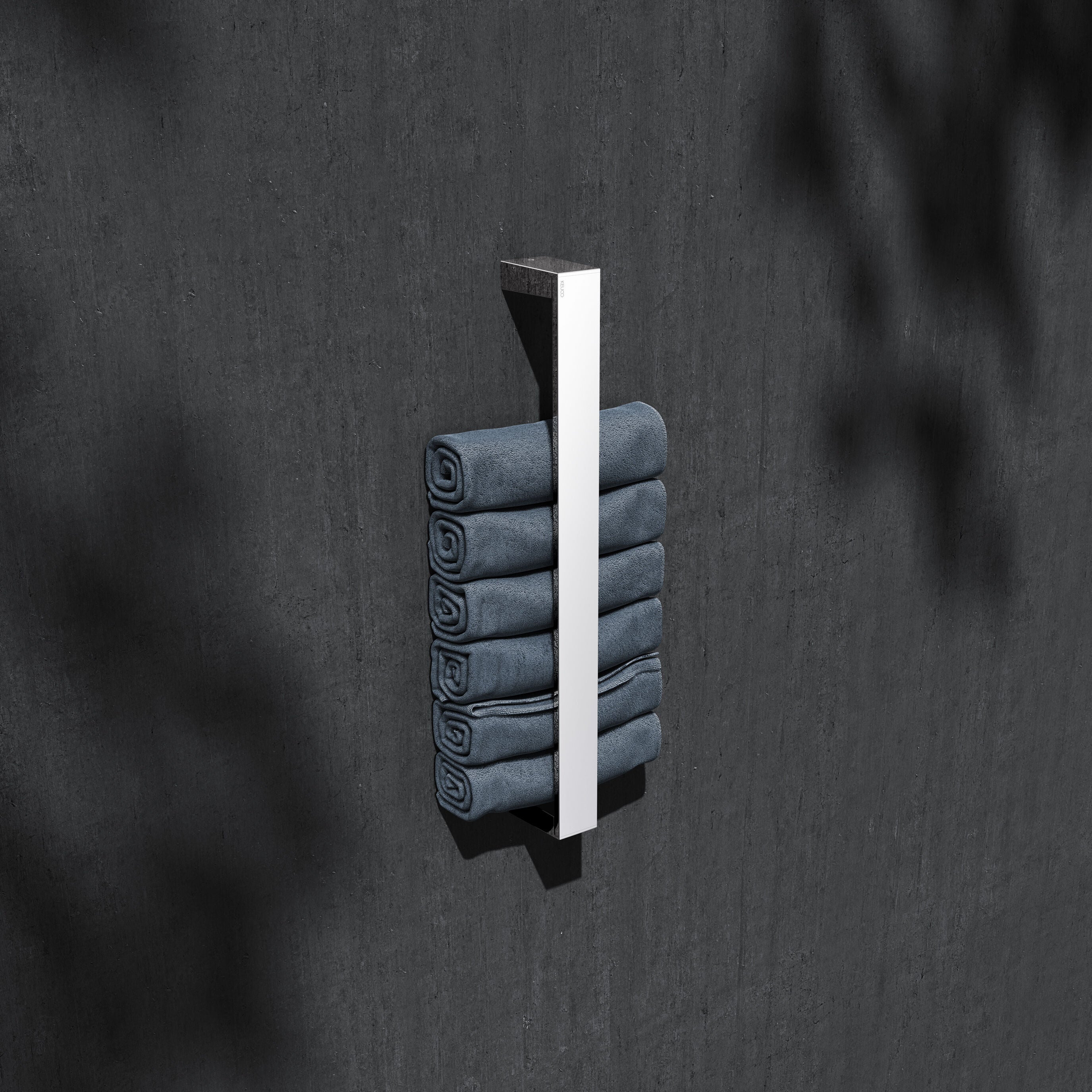 KEUCO Edition 400 Porte-Serviettes à Deux Bras 45 Cm - Métal Chromé Brillant, Made In Germany