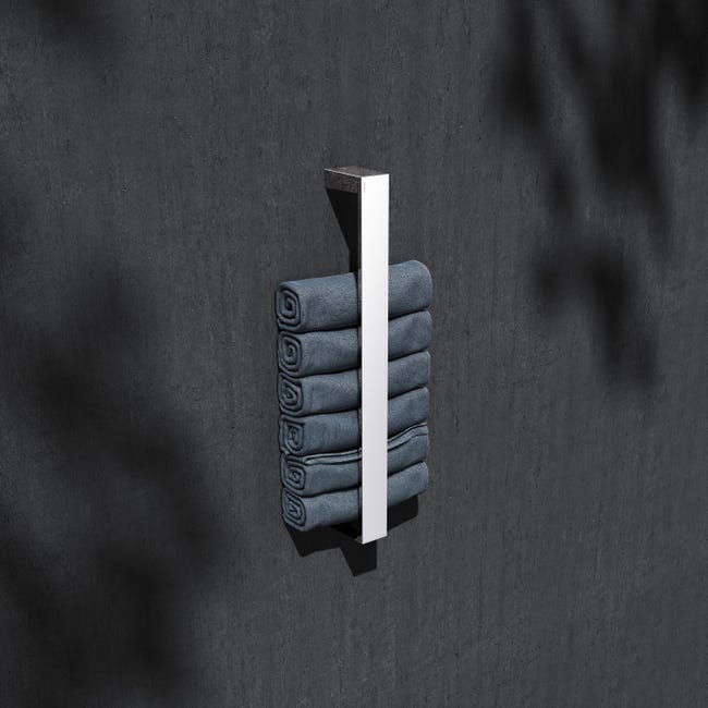 KEUCO Edition 400 Porte-Serviettes à Deux Bras 45 Cm - Métal Chromé Brillant, Made In Germany