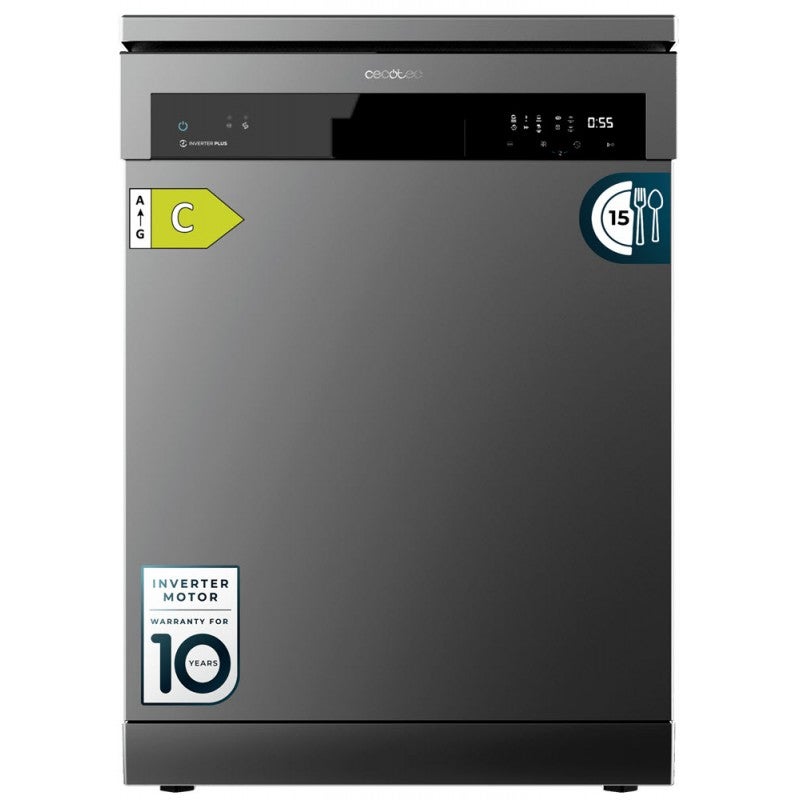Lave-Vaisselle Cecotec Bolero 6800 Dark A 60 Cm - 14 Couverts, Moteur Inverter, 8 Programmes, Nettoyage Vapeur - 5