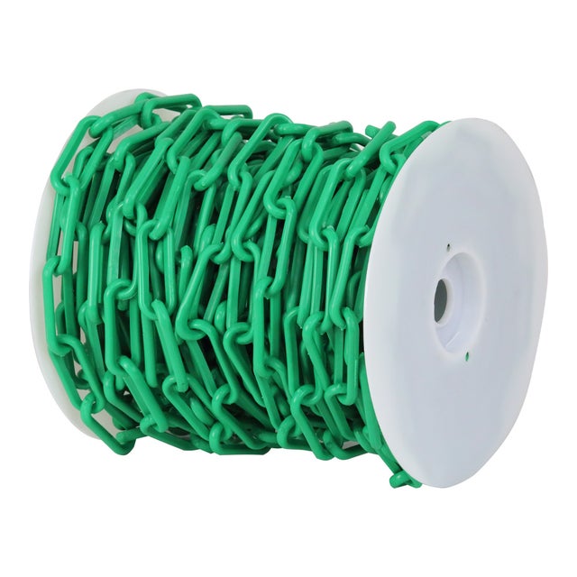 Chaîne Ø 6mm x 50m Vert en bobine - SIGNAL - 1160422