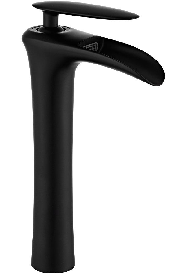Mexen Lyra bateria umywalkowa wysoka, czarna - 745310-70