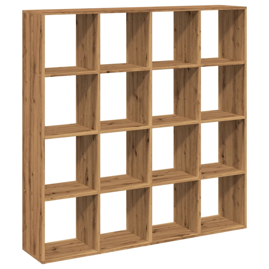 Bibliothèque pour Séjour en Bois Marron H. 29 x l. 102 x P. 29 cm - 7