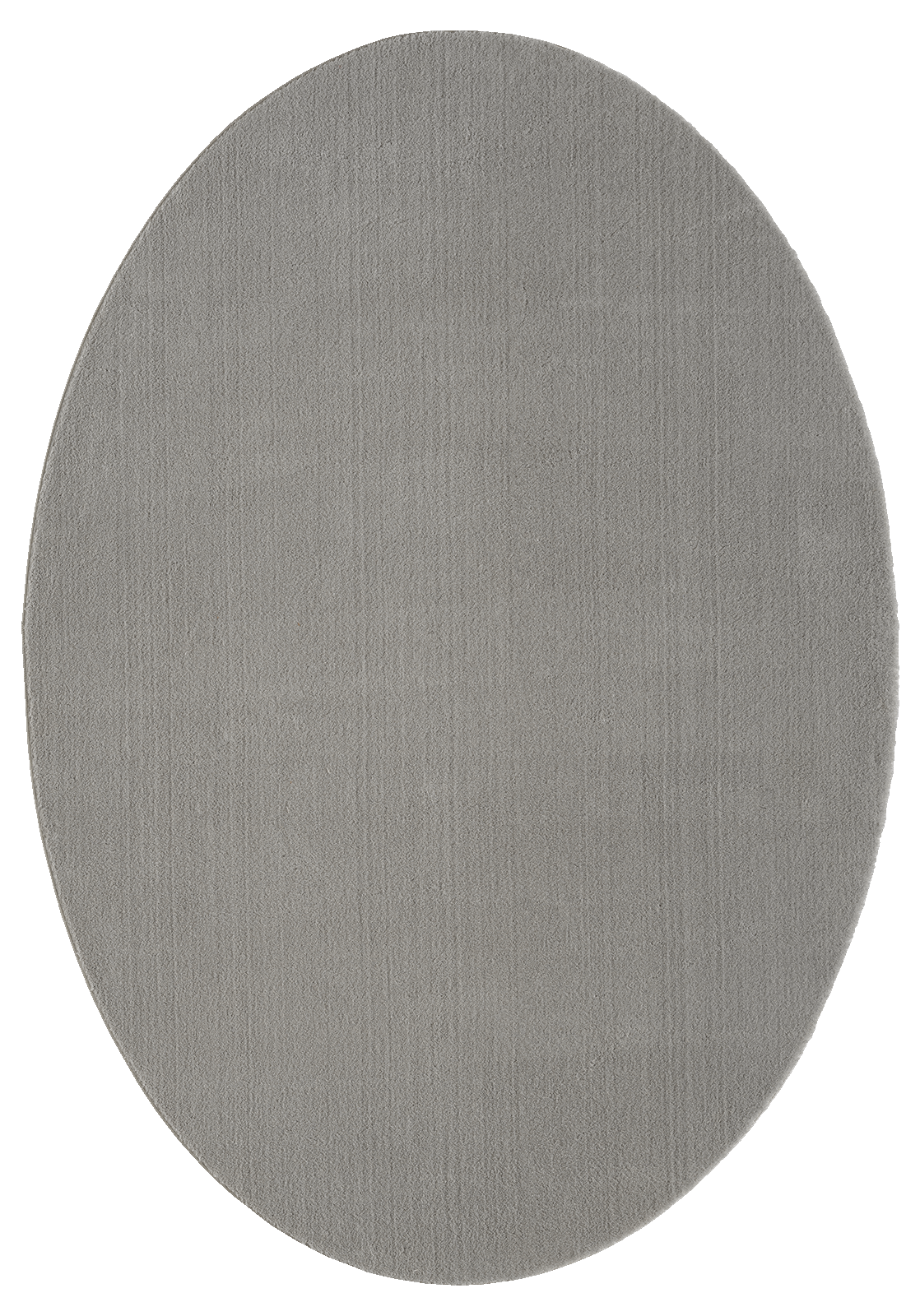 the carpet Relax tapis moelleux à poils courts, dessous antidérapant, lavable à 30 degrés, super soft, aspect fourrure, Gris, 140 x 200 oval cm - 2