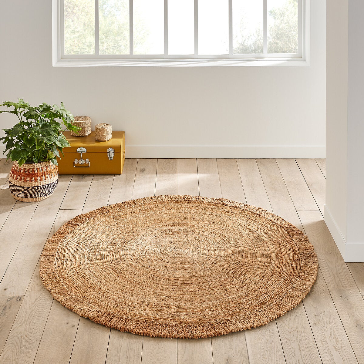 Tapis Jute Rond 120 Cm