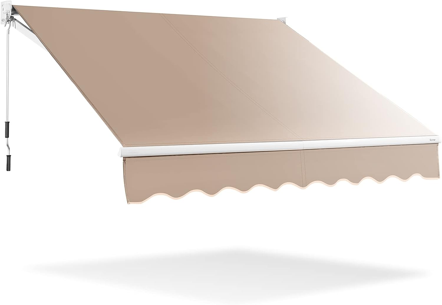 TENDA DA SOLE Per Balcone Con Guide Laterali Tessuto Tempotest Parà Su