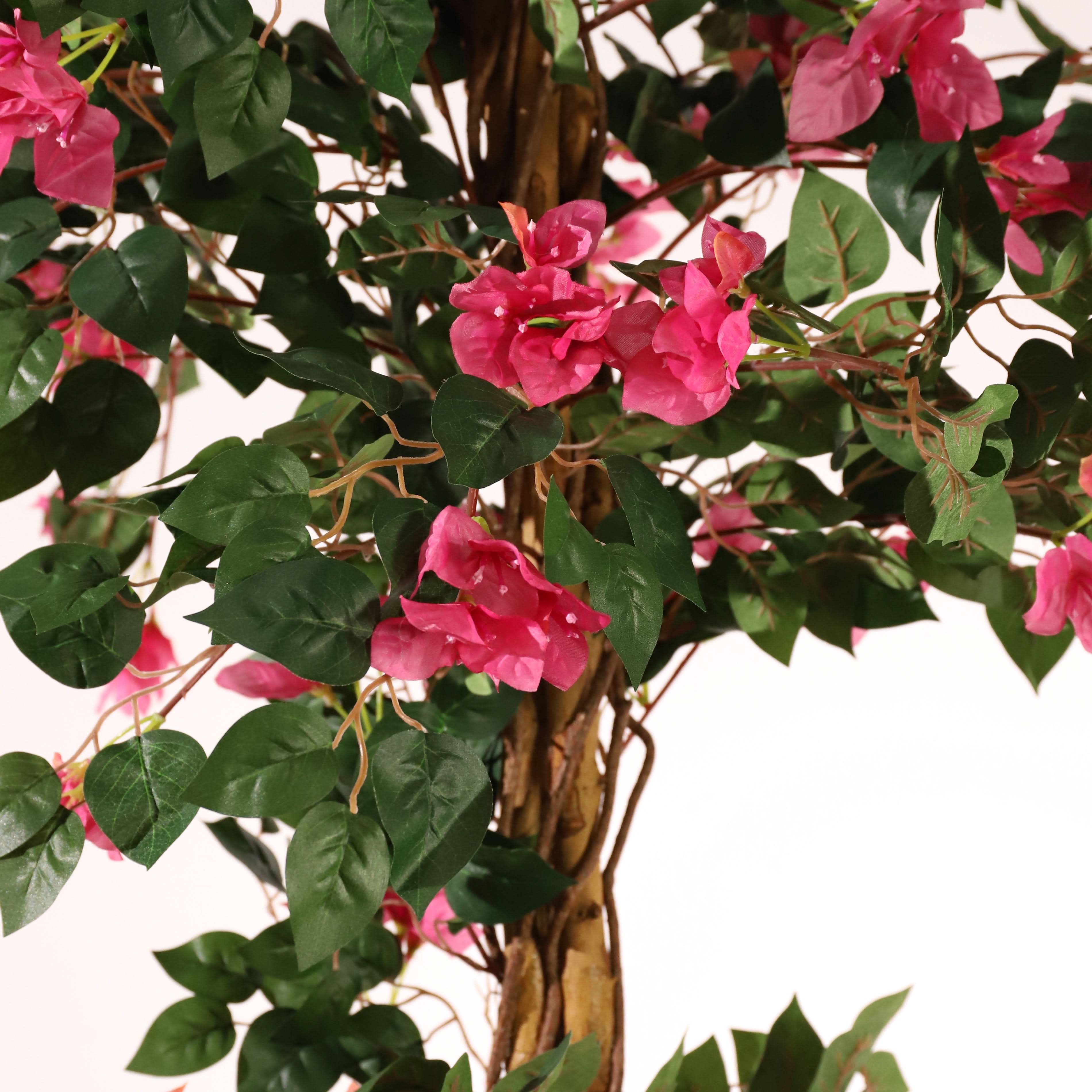 Planta artificial Buganvilla trenzada 185 cm | Naturing Monde - Para interior - Tronco natural - En maceta - 7