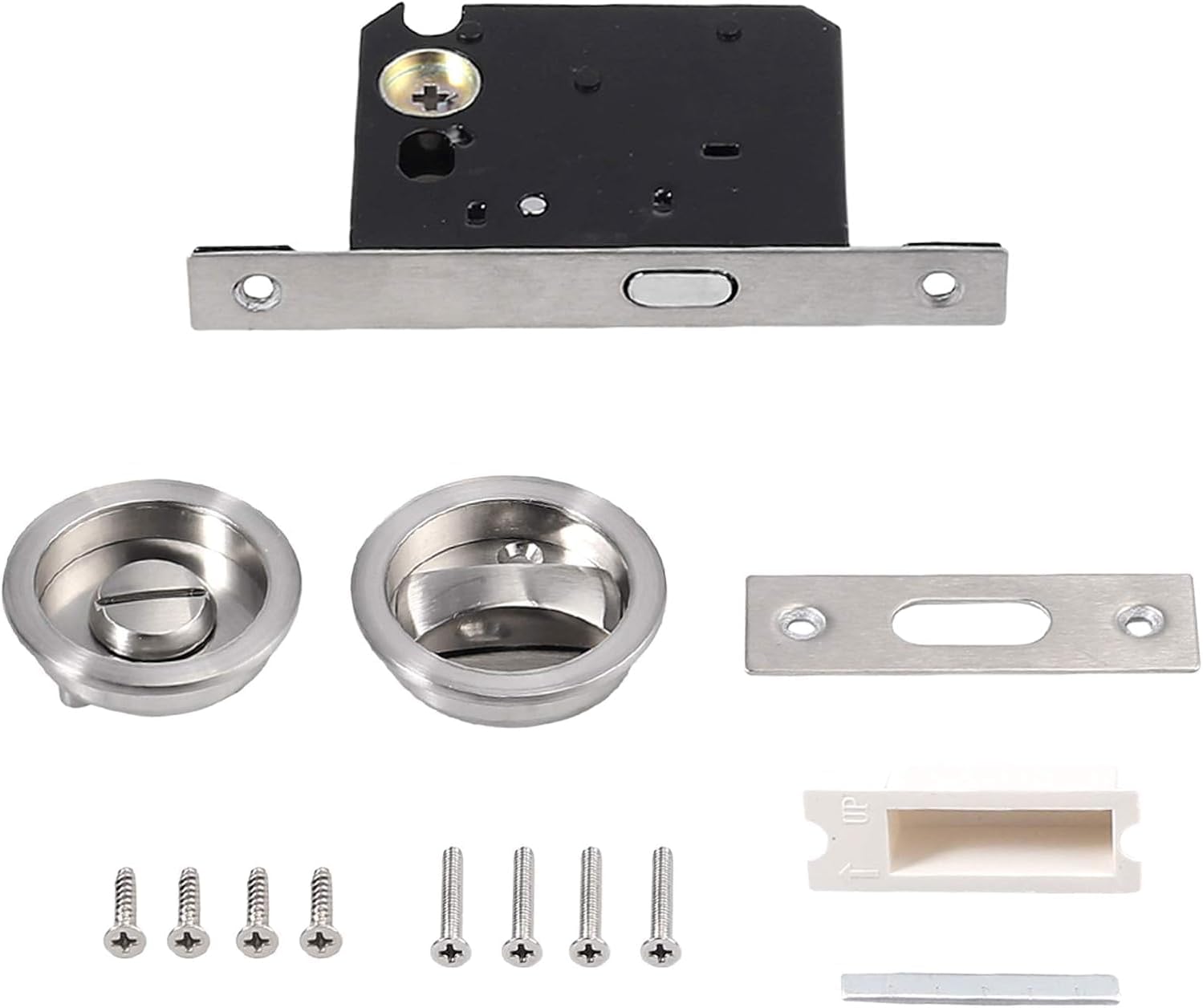 Serrure à Mortaise Emtek Pour Porte De Poche - Modèle Moderne 1-3/4", Neuf