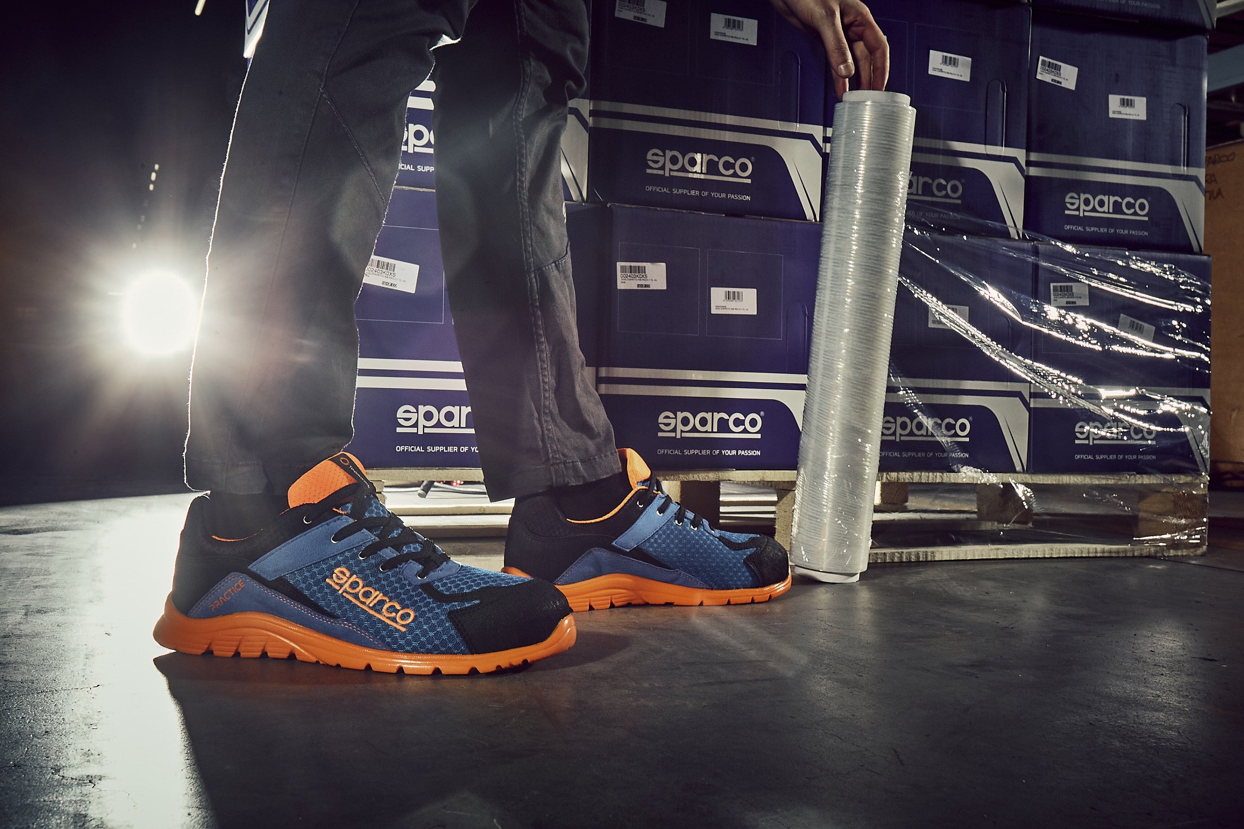 Chaussure de sécurité s24 sparco pratice - noir fushia - taille 39 - 07517 - 6