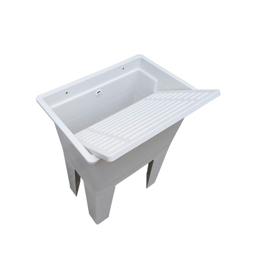 Lavoire monobloc extérieur avec planche 59x41x75cm Jo - 5