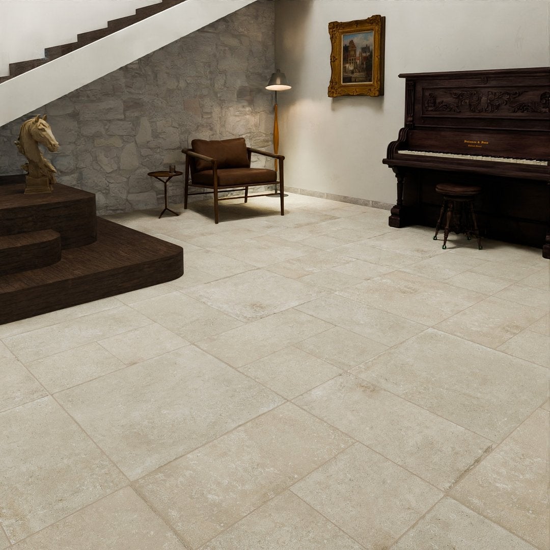 Pietra di Marsiglia Beige - Piastrelle 30,4x30,4 cm 9 mm - CSM 3001 30x30 MATT R10 9 mm - 4