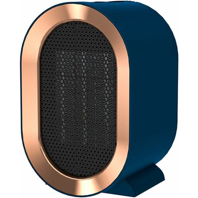 Termoventilatore da bagno Mini riscaldatore ausiliario, ceramico Elettrico silenzioso Stufe elettriche mobili e piccolo ufficio 1200W