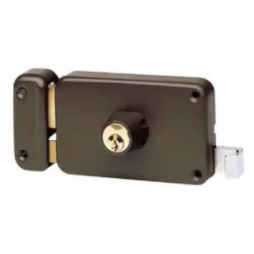 Serrure monopoint en applique horizontal tirage droite à cylindre V5 - VACHETTE - 18700000 - 3