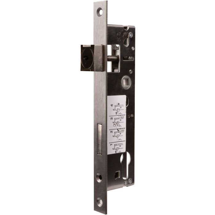Serrure à Larder BONAITI - Pêne Magnétique, à Clé - Axe 50 Mm - Neuf En Boîte