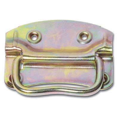 Maniglia Americana Per Bauli - Accessorio In Acciaio Stampato Nero - Confezione Da 1 Pezzo - Foto 9